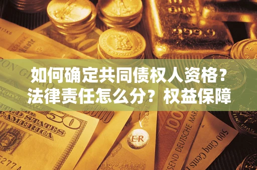 武汉如何确定共同债权人资格？法律责任怎么分？权益保障技巧揭秘！