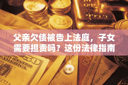 武汉父亲欠债被告上法庭，子女需要担责吗？这份法律指南必须看完