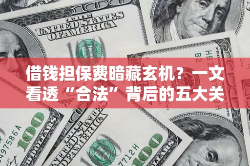 武汉借钱担保费暗藏玄机？一文看透“合法”背后的五大关键陷阱