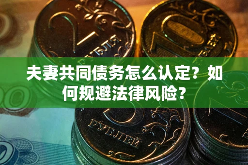 武汉夫妻共同债务怎么认定？如何规避法律风险？