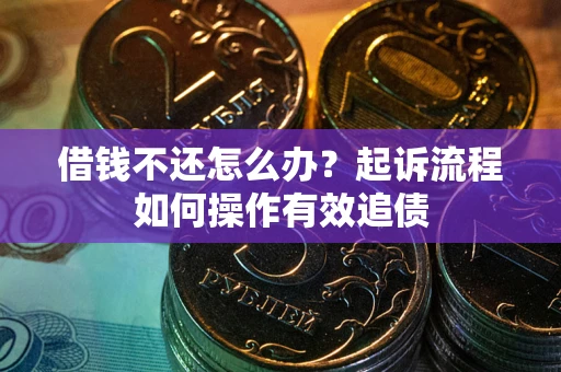 武汉借钱不还怎么办？起诉流程如何操作有效追债