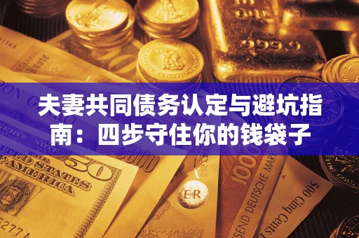 武汉夫妻共同债务认定与避坑指南：四步守住你的钱袋子