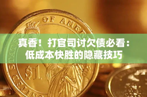 武汉真香！打官司讨欠债必看：低成本快胜的隐藏技巧