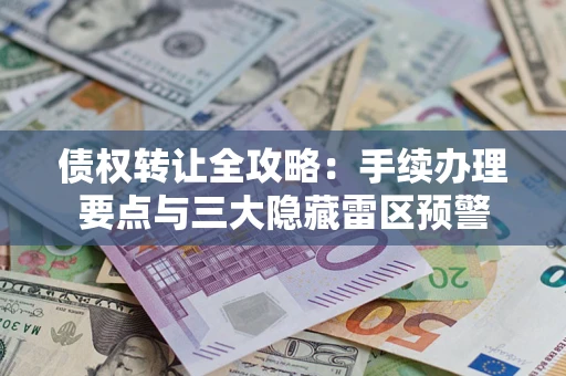 武汉债权转让全攻略：手续办理要点与三大隐藏雷区预警