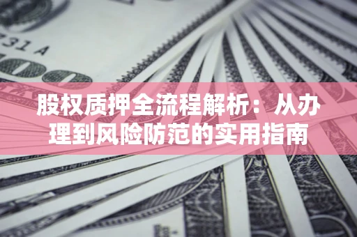 武汉股权质押全流程解析：从办理到风险防范的实用指南