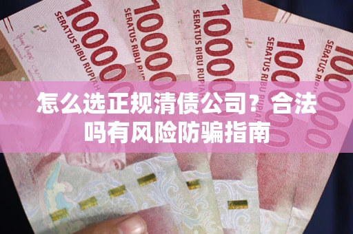 武汉怎么选正规清债公司？合法吗有风险防骗指南