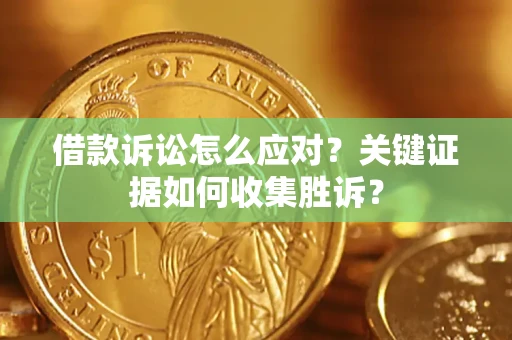 武汉借款诉讼怎么应对？关键证据如何收集胜诉？